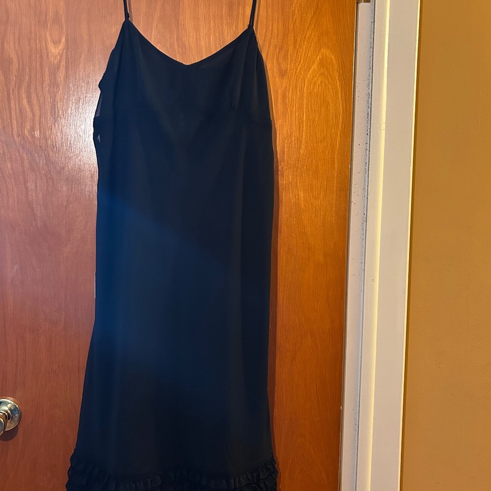 Ann Taylor Ruffle Hem Dress
